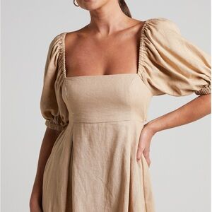 Showpo Beige Mini Dress